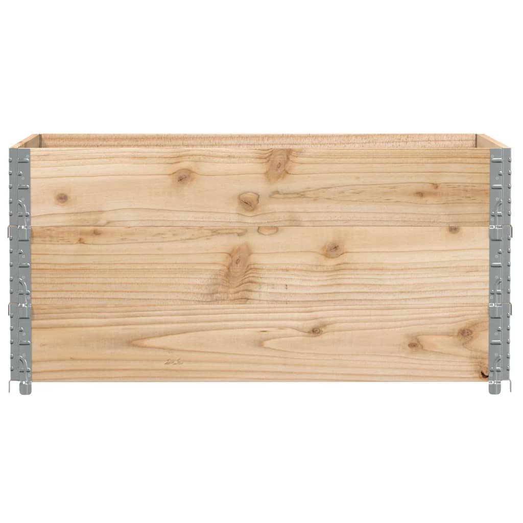 Palletopzetranden 3 st 120x80 cm massief grenenhout is nu te koop bij PeponiXL, paradijselijk wonen!