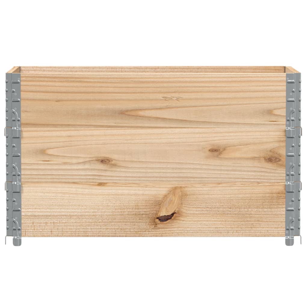Palletopzetranden 3 st 100x50 cm massief grenenhout is nu te koop bij PeponiXL, paradijselijk wonen!