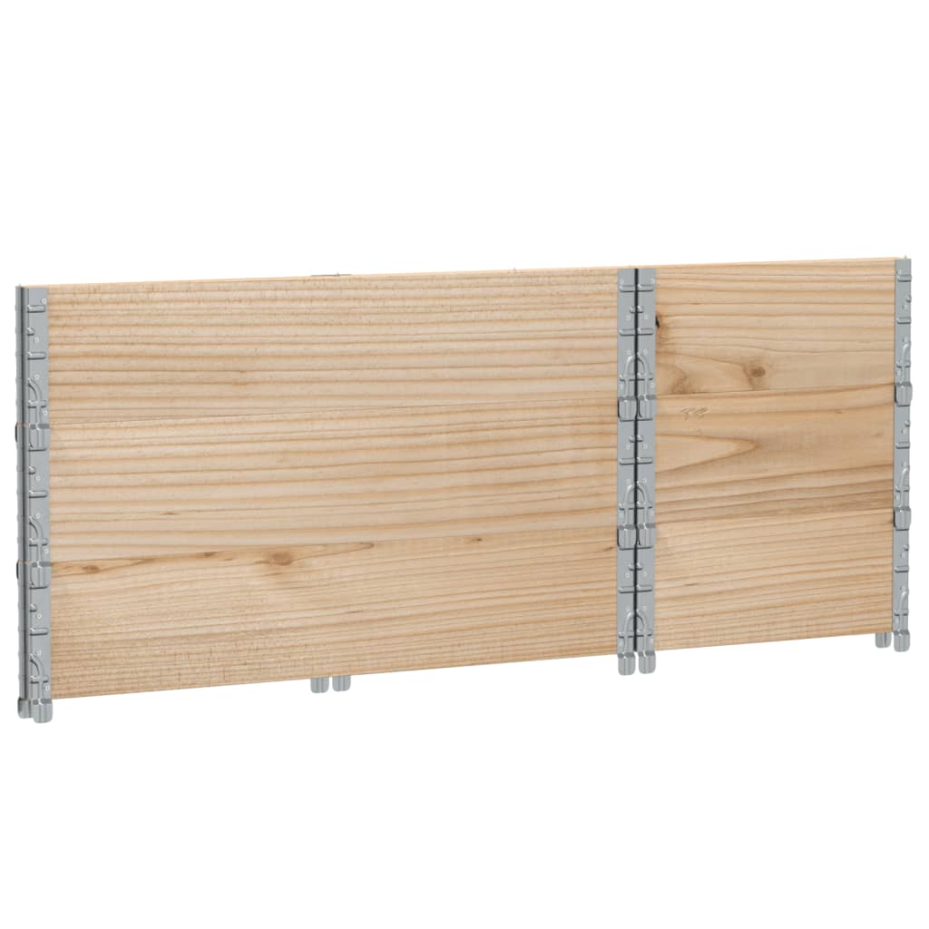 Palletopzetranden 3 st 100x50 cm massief grenenhout is nu te koop bij PeponiXL, paradijselijk wonen!