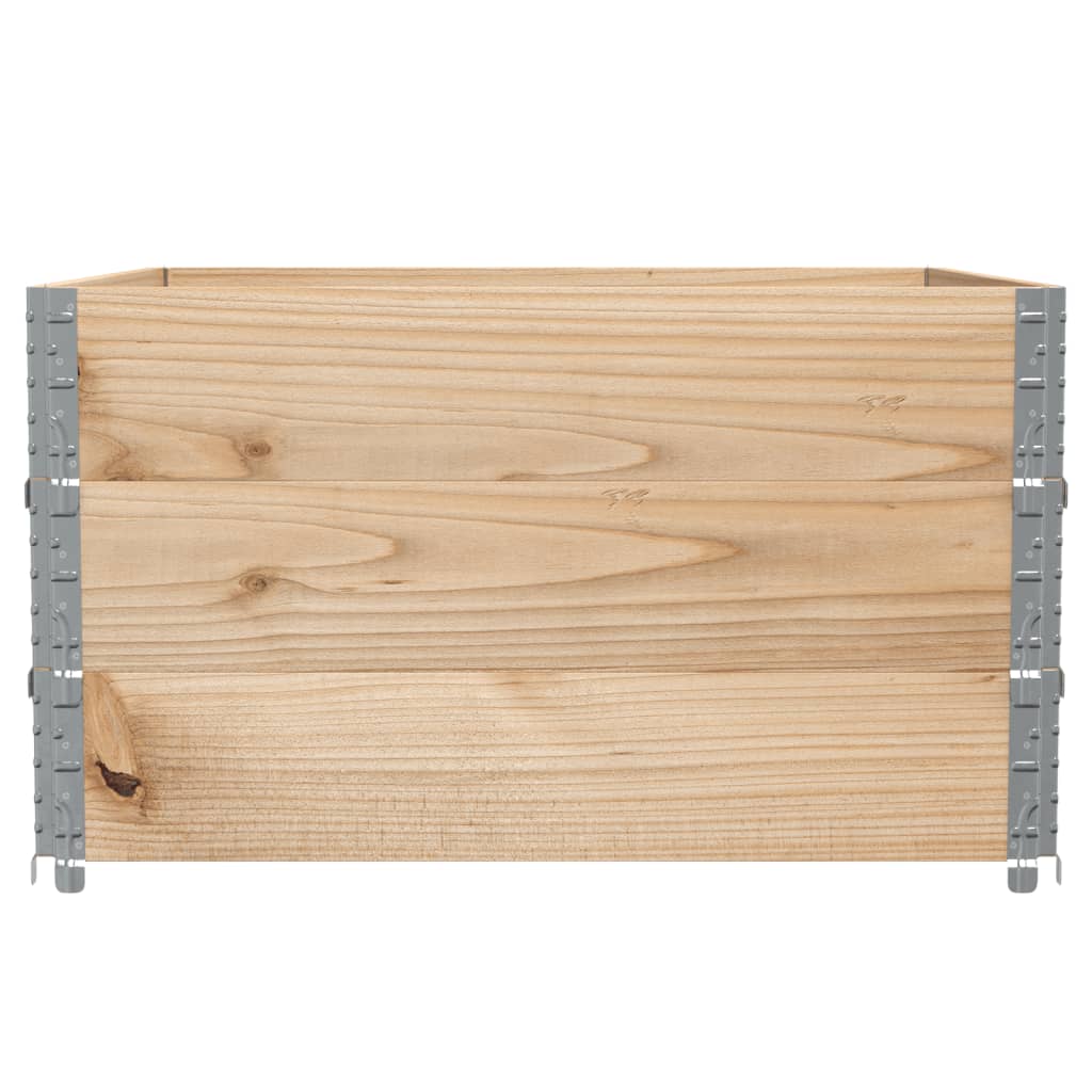 Palletopzetranden 3 st 100x100 cm massief grenenhout is nu te koop bij PeponiXL, paradijselijk wonen!