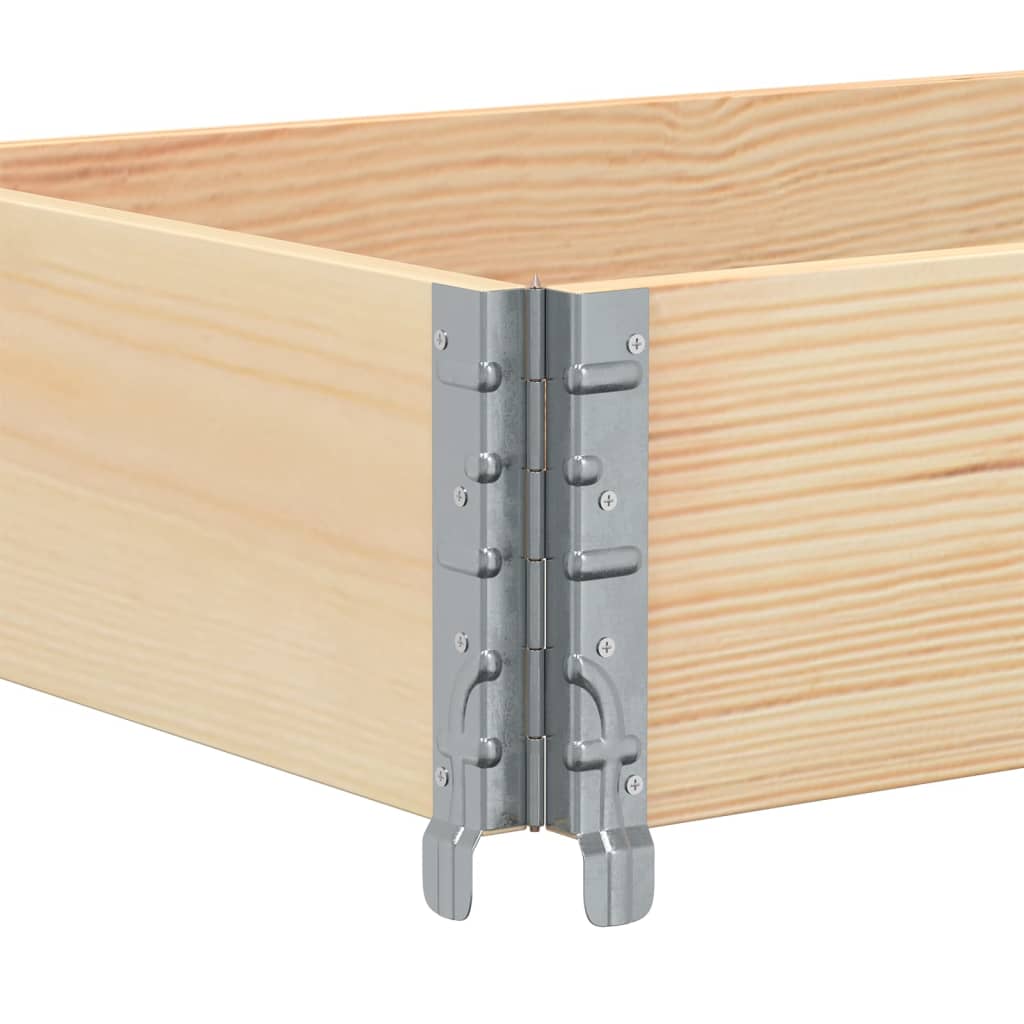Palletopzetranden 3 st 150x50 cm massief grenenhout is nu te koop bij PeponiXL, paradijselijk wonen!