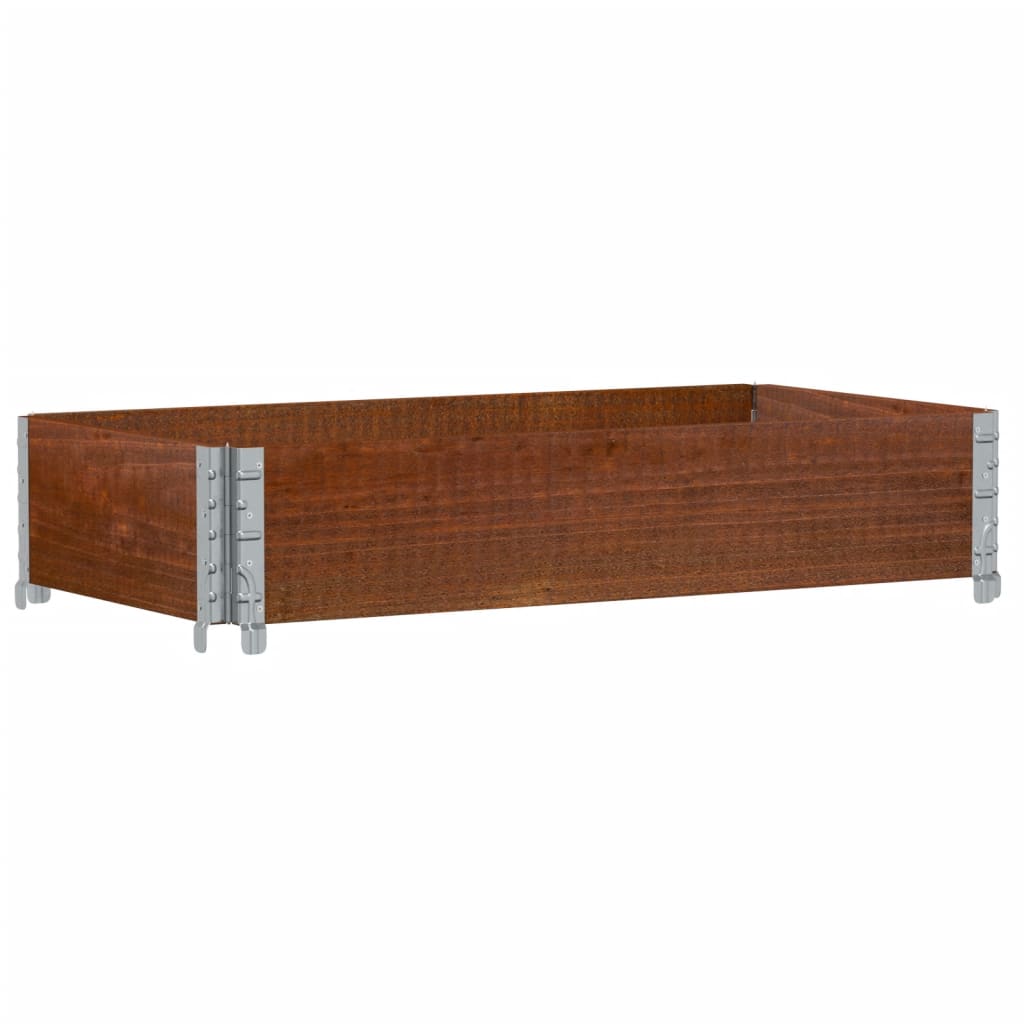 Plantenbak 100x50 cm massief grenenhout bruin is nu te koop bij PeponiXL, paradijselijk wonen!