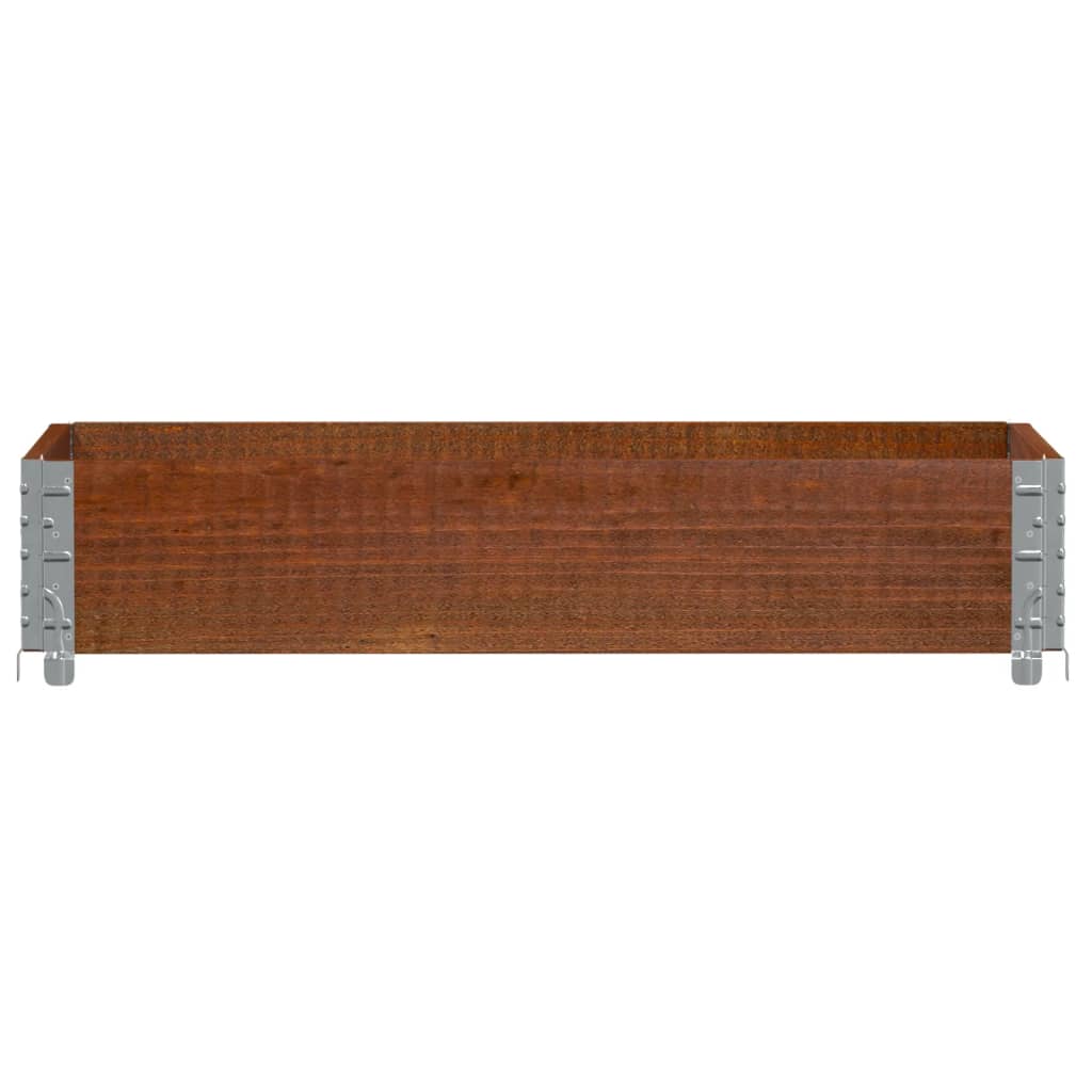 Plantenbak 100x50 cm massief grenenhout bruin is nu te koop bij PeponiXL, paradijselijk wonen!