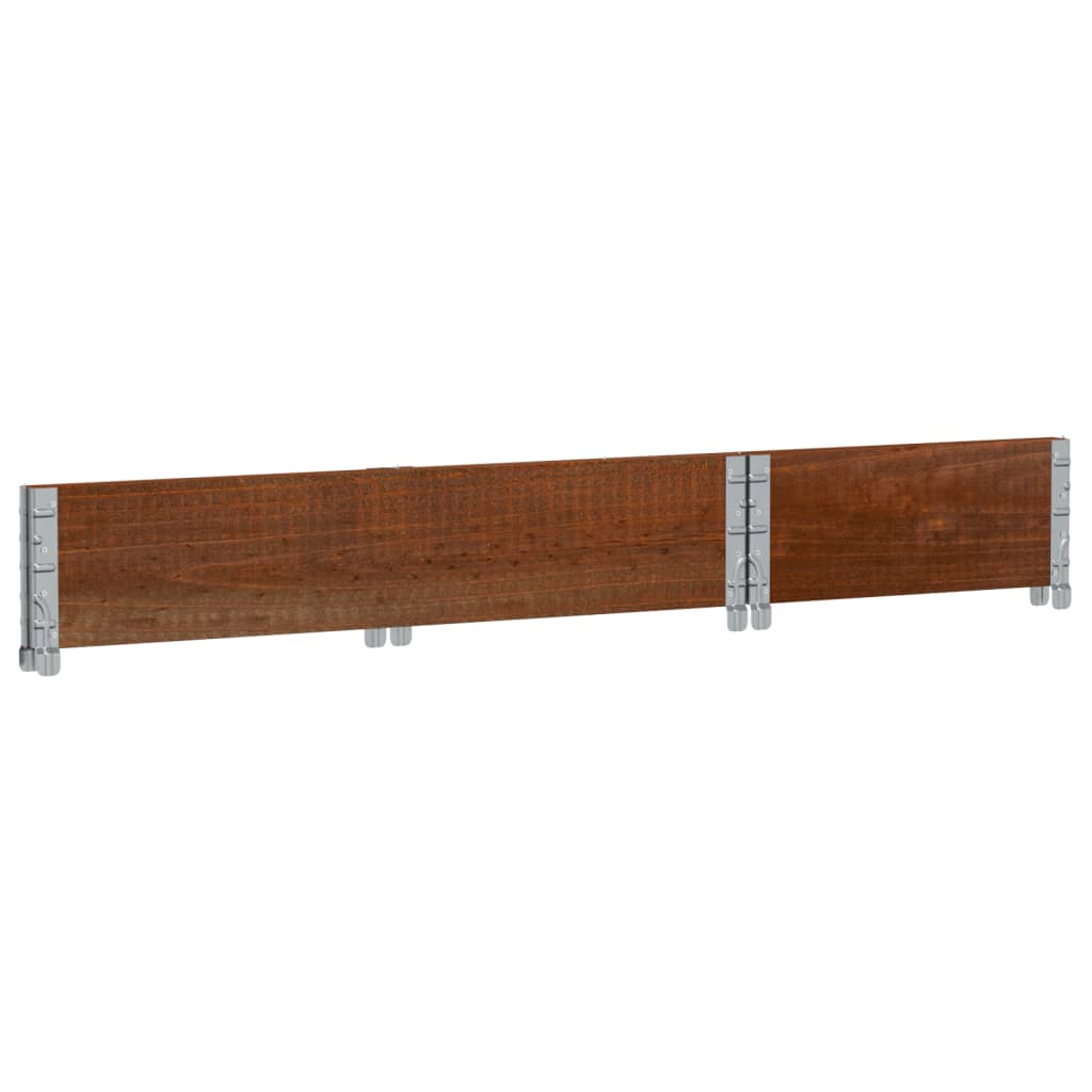 Plantenbak 100x50 cm massief grenenhout bruin is nu te koop bij PeponiXL, paradijselijk wonen!
