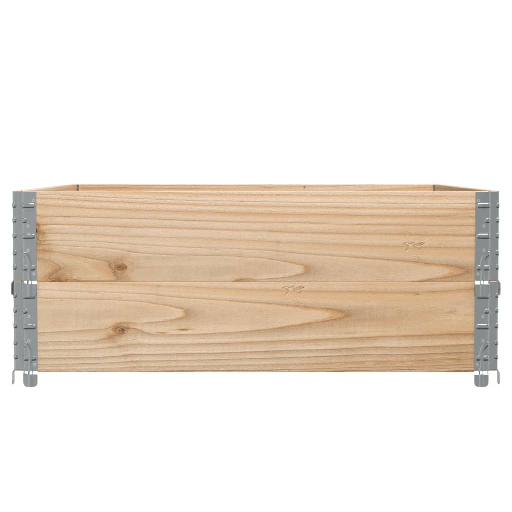 Plantenbak 100x100 cm massief grenenhout is nu te koop bij PeponiXL, paradijselijk wonen!