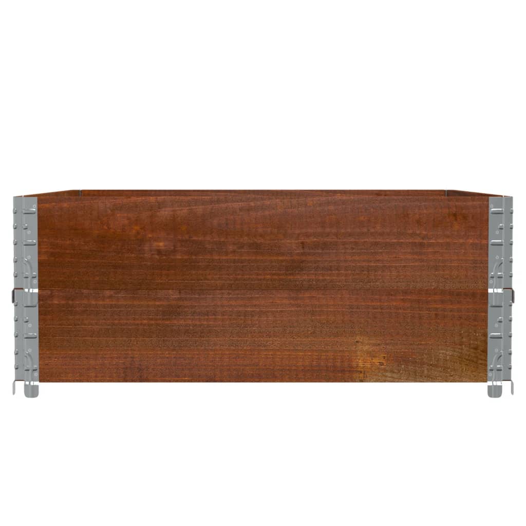 Plantenbak 100x100 cm massief grenenhout bruin is nu te koop bij PeponiXL, paradijselijk wonen!