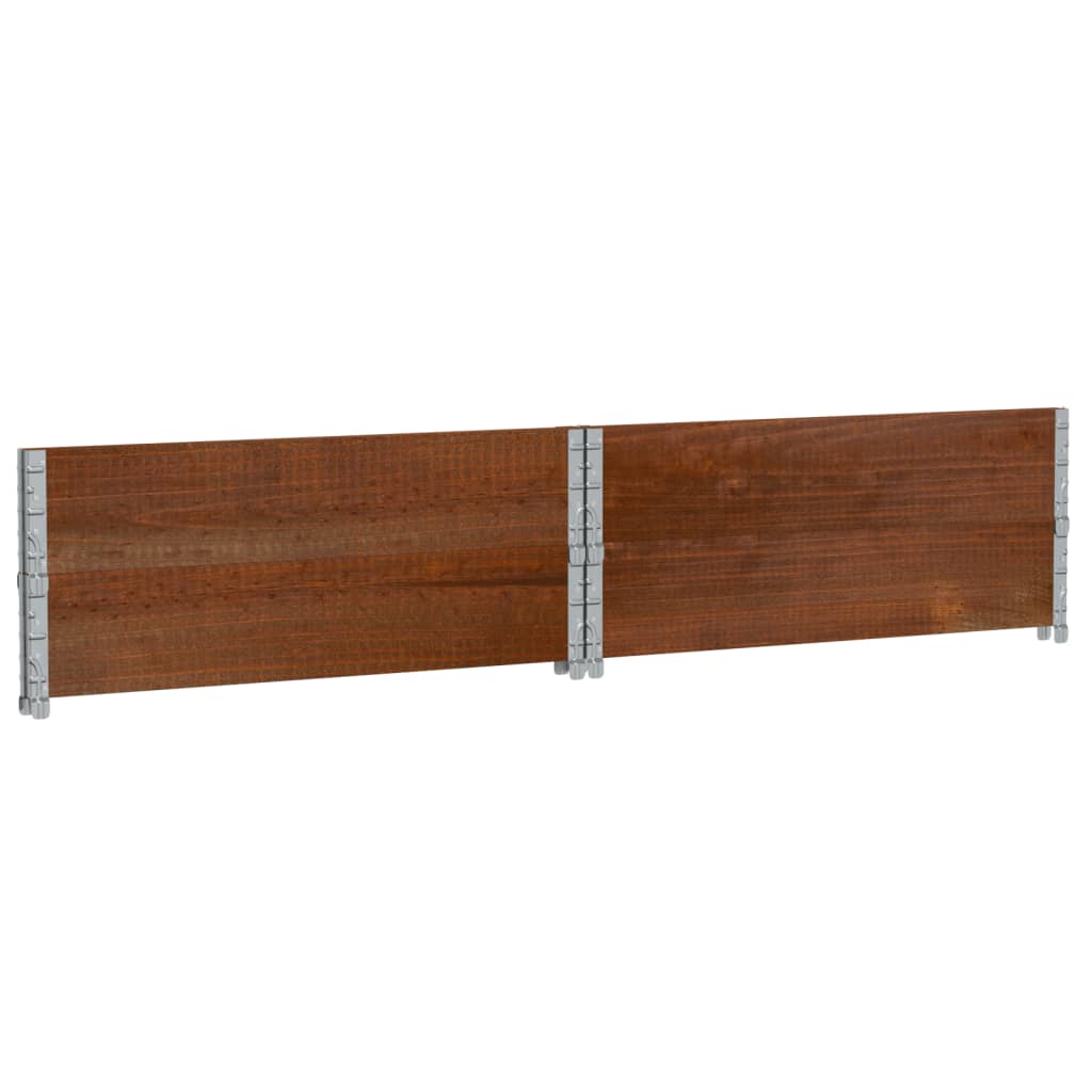 Plantenbak 100x100 cm massief grenenhout bruin is nu te koop bij PeponiXL, paradijselijk wonen!