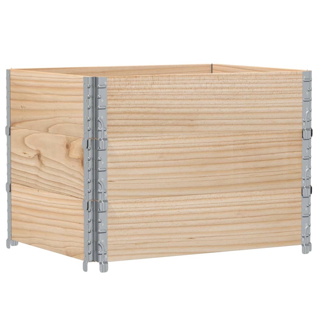 Plantenbak 80x60 cm massief grenenhout is nu te koop bij PeponiXL, paradijselijk wonen!