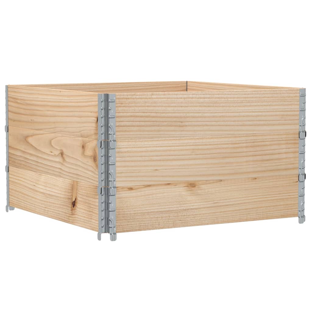 Plantenbak 100x100 cm massief grenenhout is nu te koop bij PeponiXL, paradijselijk wonen!