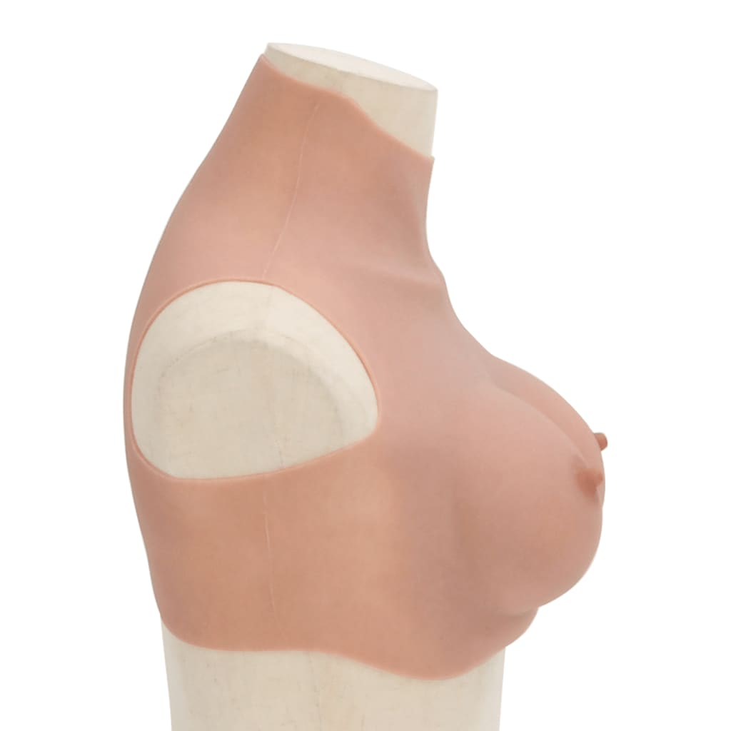 Borstprothese D-cup silicone naturel is nu te koop bij PeponiXL, paradijselijk wonen!