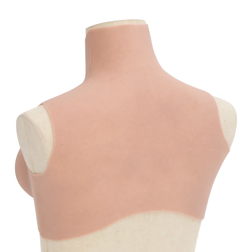 Borstprothese E-cup silicone naturel is nu te koop bij PeponiXL, paradijselijk wonen!