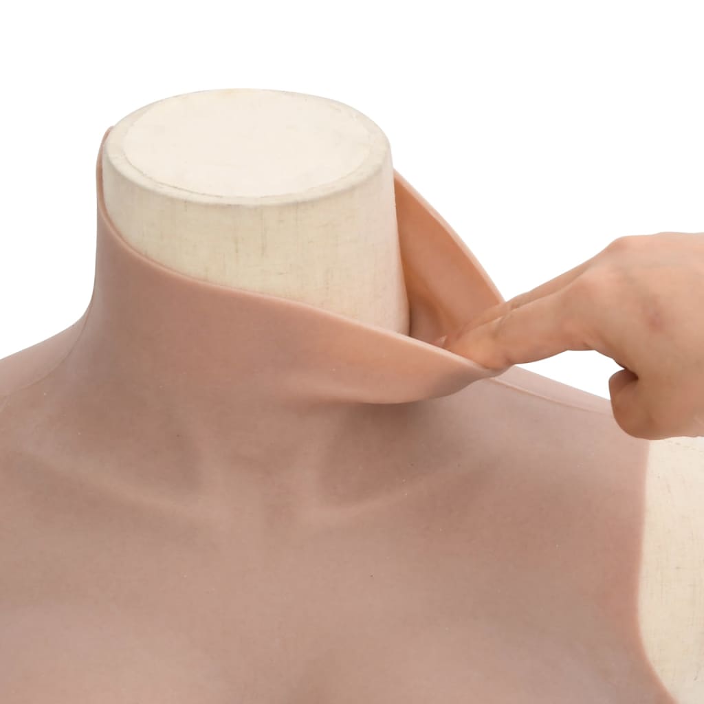 Borstprothese E-cup silicone tan is nu te koop bij PeponiXL, paradijselijk wonen!