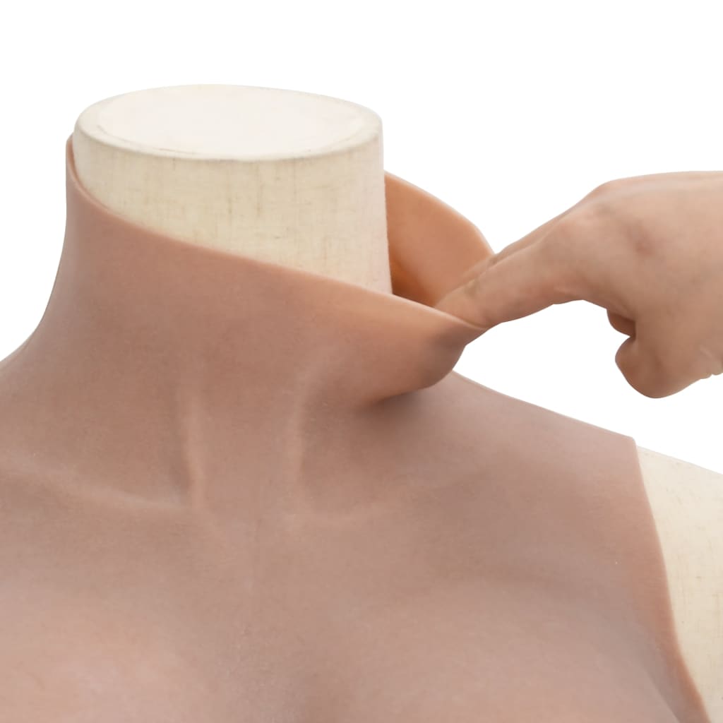 Borstprothese H-cup silicone tan is nu te koop bij PeponiXL, paradijselijk wonen!