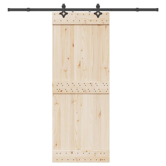 Doos met onderdelen voor schuifdeur 213,5 cm staal zwart is nu te koop bij PeponiXL, paradijselijk wonen!