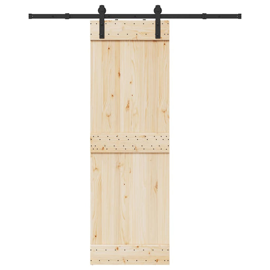 Doos met onderdelen voor schuifdeur 183 cm staal zwart is nu te koop bij PeponiXL, paradijselijk wonen!