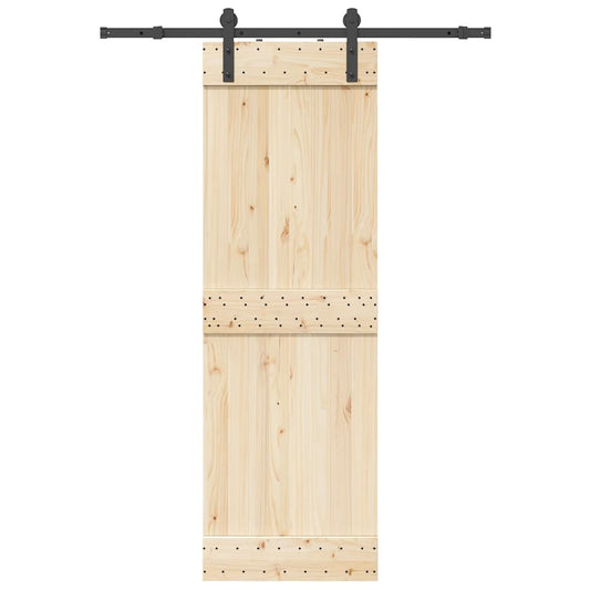 Doos met onderdelen voor schuifdeur 152 cm staal zwart is nu te koop bij PeponiXL, paradijselijk wonen!
