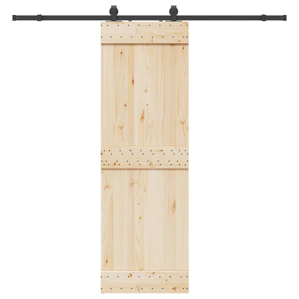 Doos met onderdelen voor schuifdeur 213 cm staal zwart is nu te koop bij PeponiXL, paradijselijk wonen!