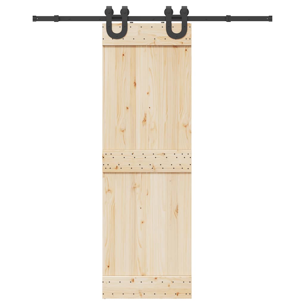 Doos met onderdelen voor schuifdeur 183 cm staal zwart is nu te koop bij PeponiXL, paradijselijk wonen!