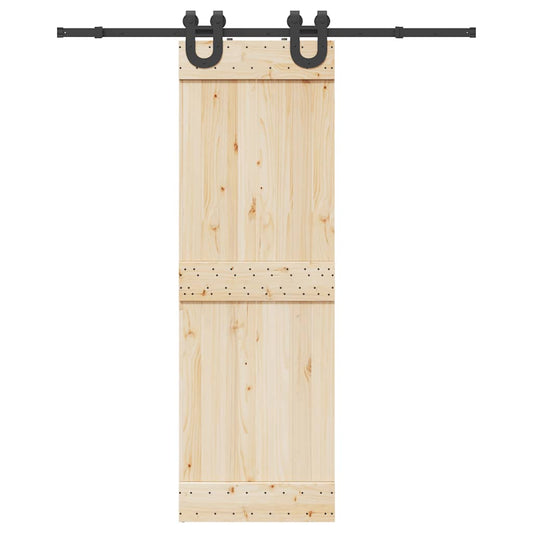 Doos met onderdelen voor schuifdeur 183 cm staal zwart is nu te koop bij PeponiXL, paradijselijk wonen!