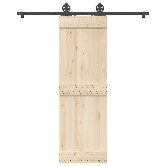 Doos met onderdelen voor schuifdeur 183 cm staal zwart is nu te koop bij PeponiXL, paradijselijk wonen!