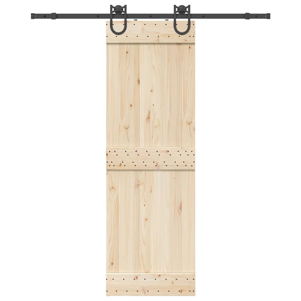 Doos met onderdelen voor schuifdeur 183 cm staal zwart is nu te koop bij PeponiXL, paradijselijk wonen!