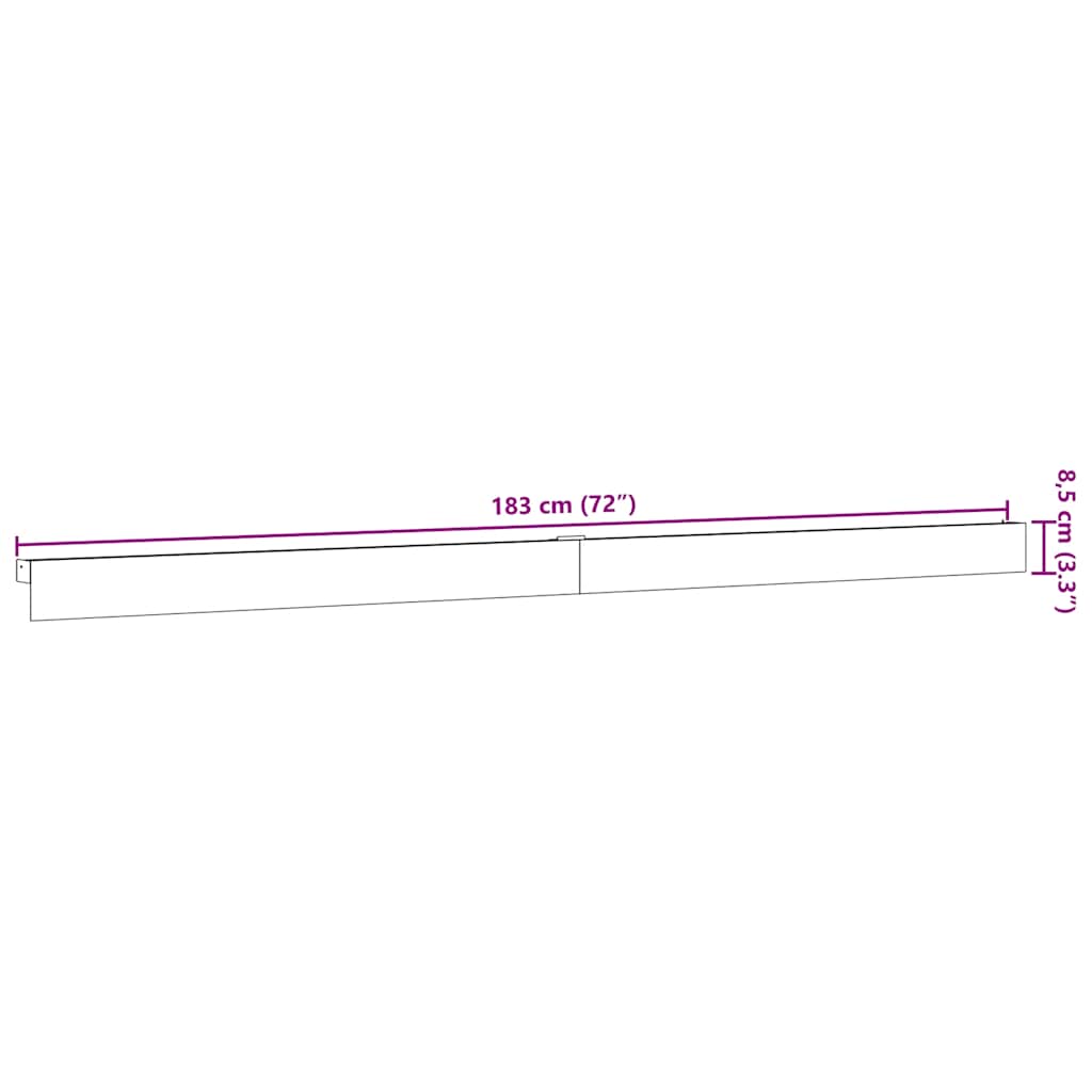 Beslagset schuifdeur 183 cm aluminiumlegering zilverkleurig is nu te koop bij PeponiXL, paradijselijk wonen!
