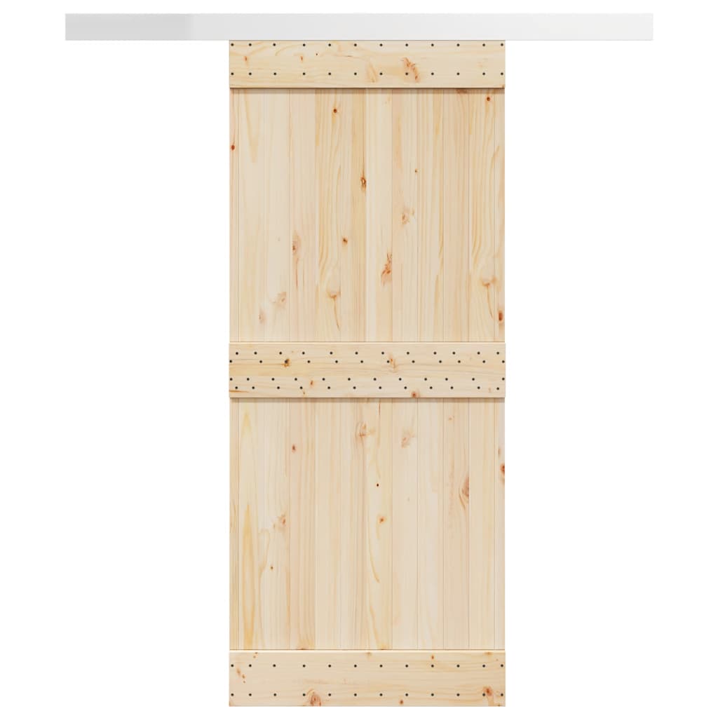 Beslagset schuifdeur 183 cm aluminiumlegering zilverkleurig is nu te koop bij PeponiXL, paradijselijk wonen!