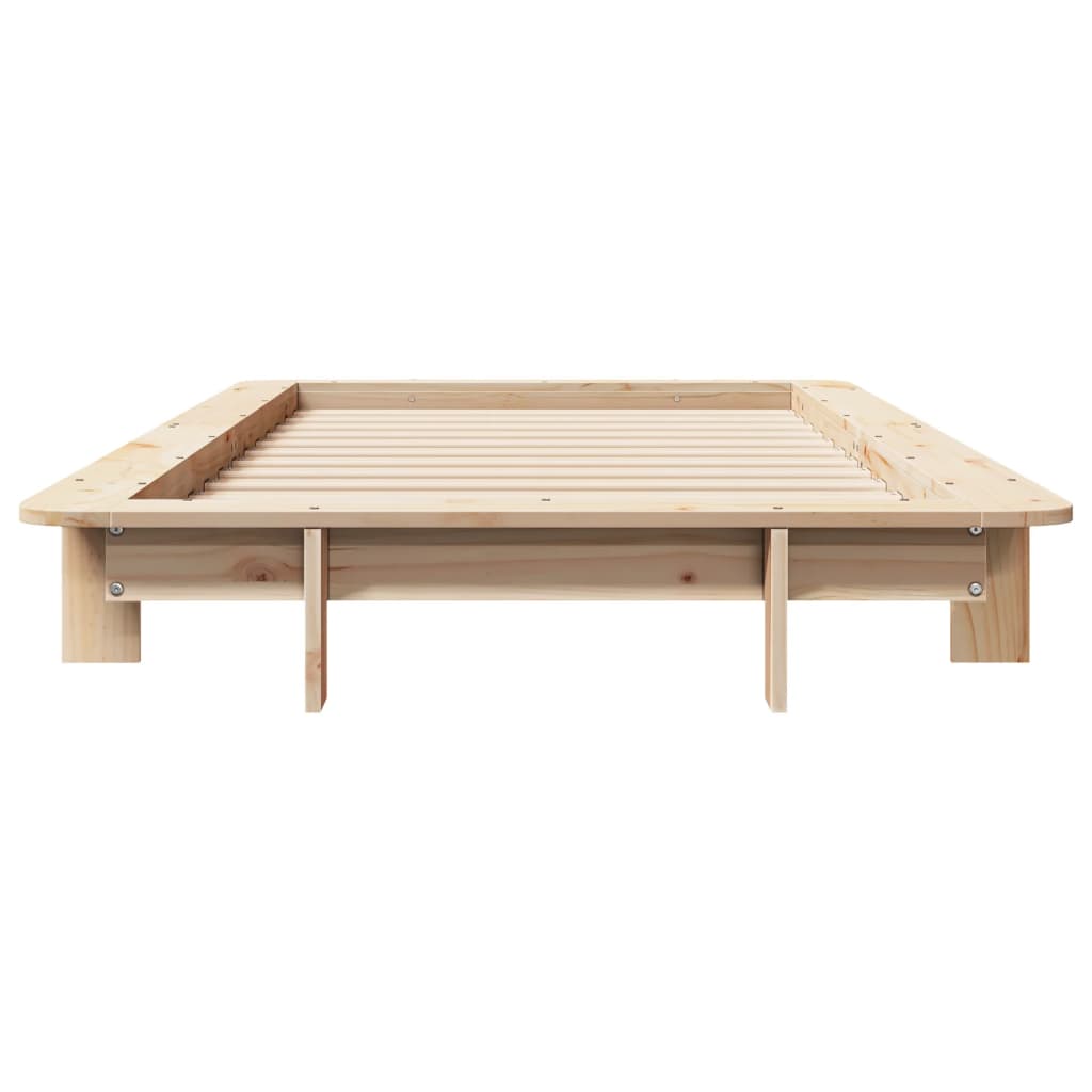 Bedframe zonder matras massief grenenhout 90x190 cm is nu te koop bij PeponiXL, paradijselijk wonen!