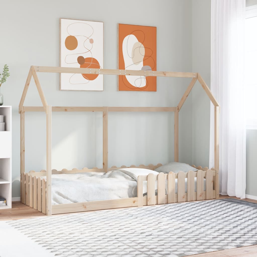 Bedhuis massief grenenhout 80x200 cm is nu te koop bij PeponiXL, paradijselijk wonen!