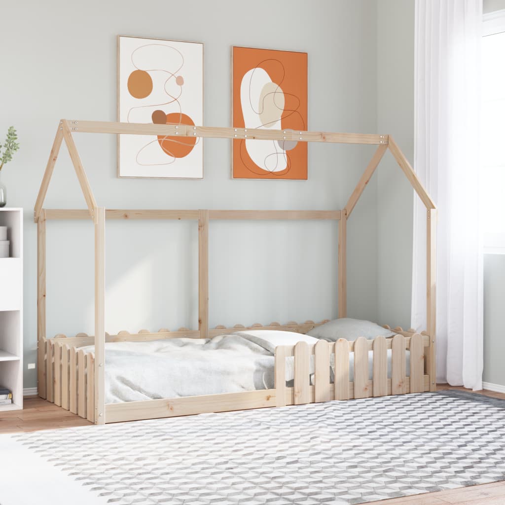 Bedhuis massief grenenhout 90x190 cm is nu te koop bij PeponiXL, paradijselijk wonen!