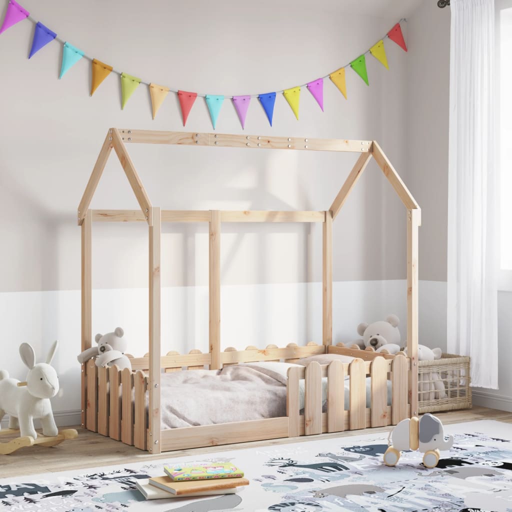 Bedhuis massief grenenhout 70x140 cm is nu te koop bij PeponiXL, paradijselijk wonen!