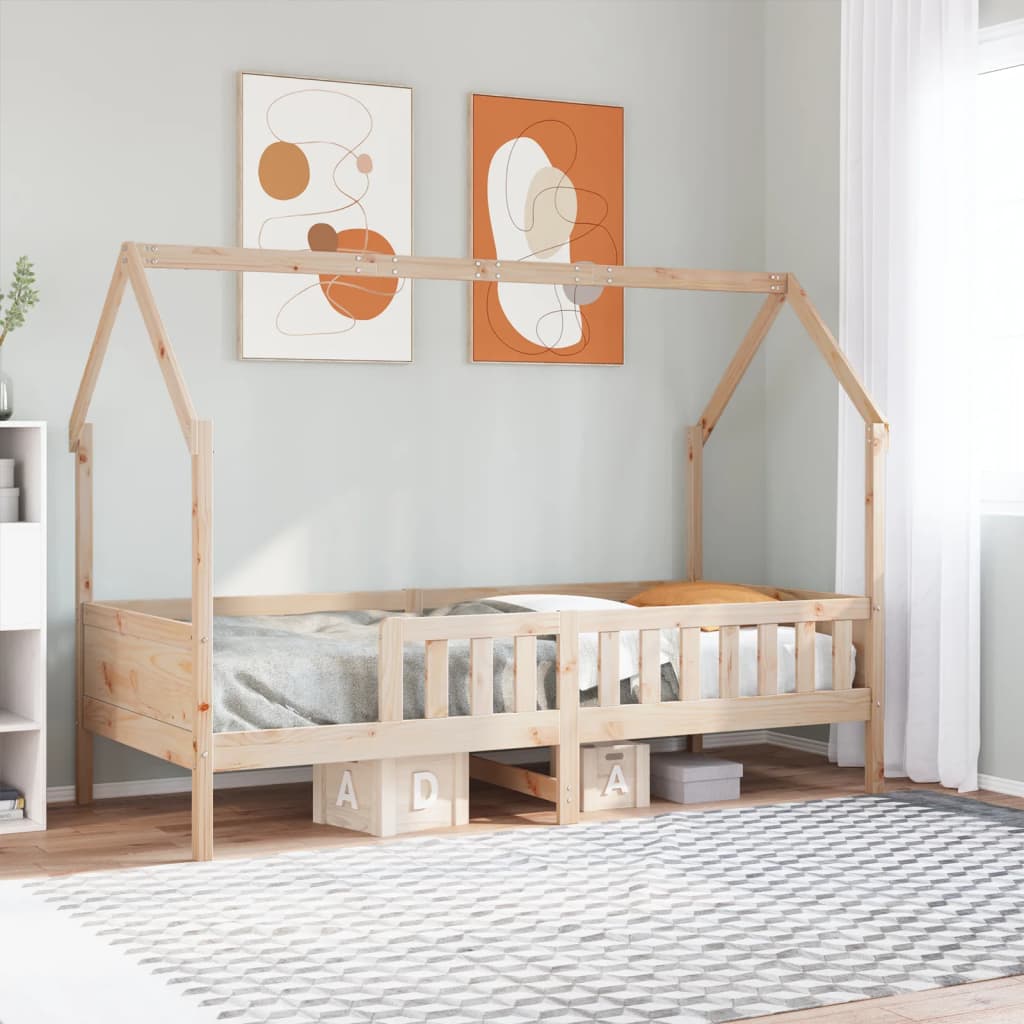 Bedhuis massief grenenhout 90x200 cm is nu te koop bij PeponiXL, paradijselijk wonen!