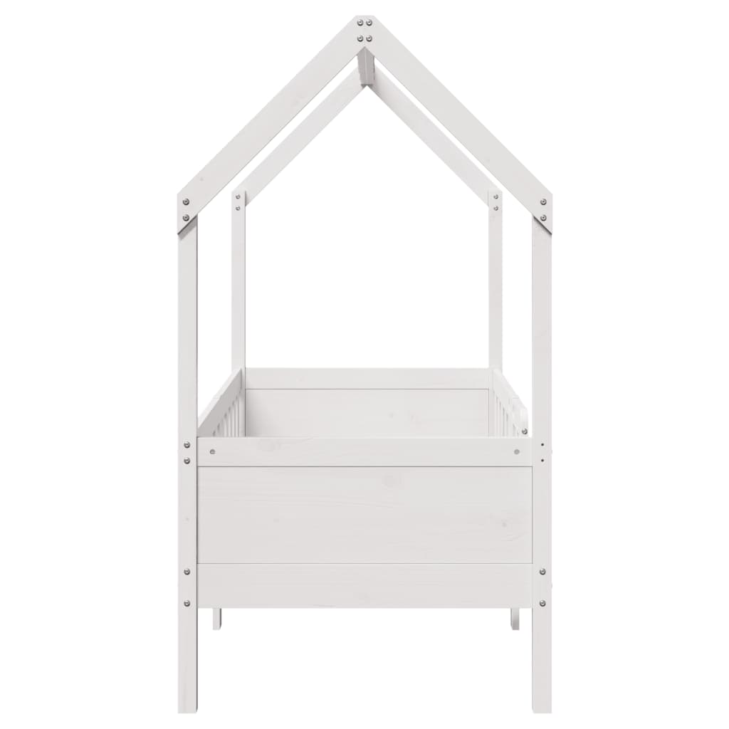 Bedhuis wit massief grenenhout 80x160 cm is nu te koop bij PeponiXL, paradijselijk wonen!