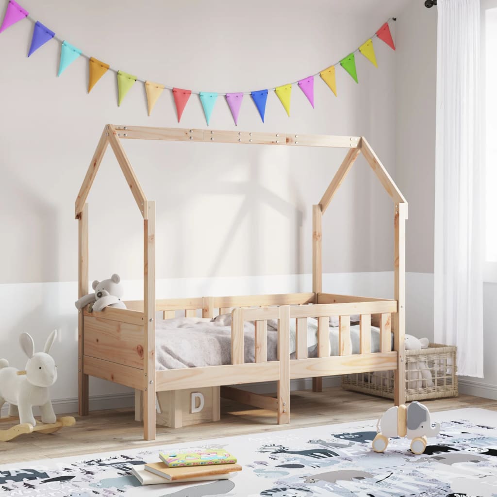 Bedhuis massief grenenhout 70x140 cm is nu te koop bij PeponiXL, paradijselijk wonen!