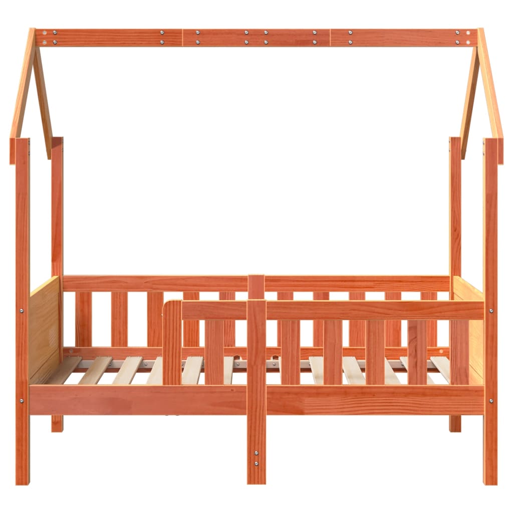 Bedhuis wasbruin massief grenenhout 70x140 cm is nu te koop bij PeponiXL, paradijselijk wonen!
