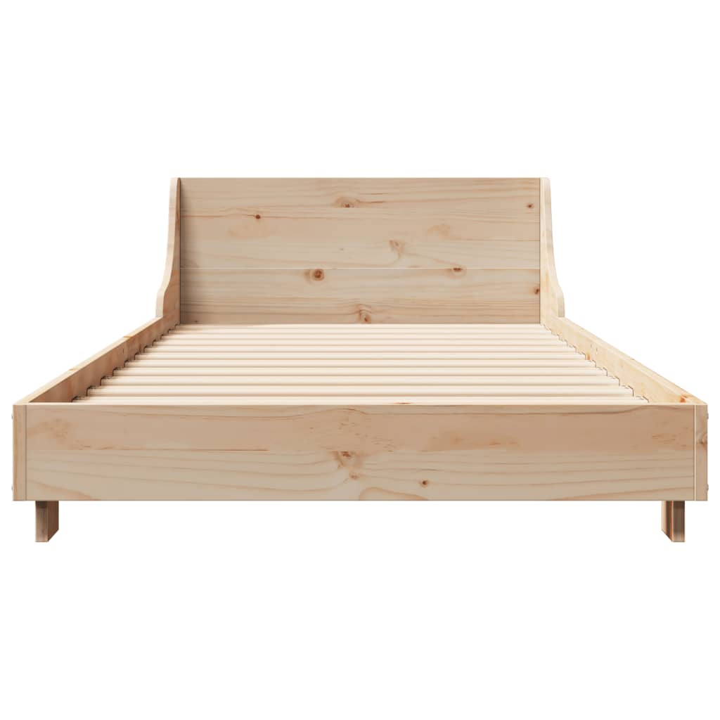 Bedframe zonder matras massief grenenhout 90x190 cm is nu te koop bij PeponiXL, paradijselijk wonen!