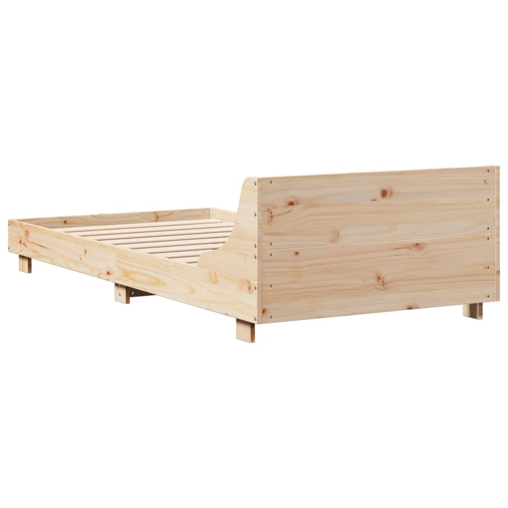 Bedframe zonder matras massief grenenhout 90x190 cm is nu te koop bij PeponiXL, paradijselijk wonen!