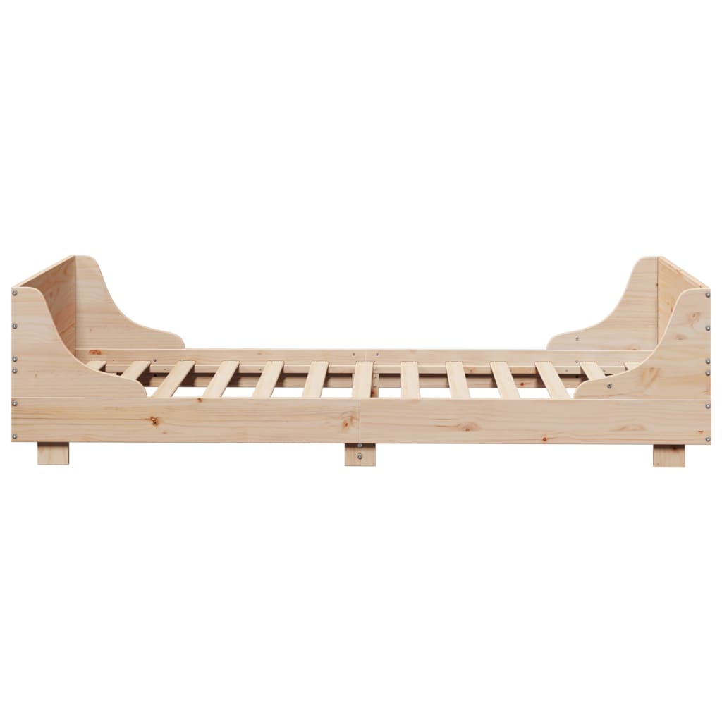 Bedframe zonder matras massief grenenhout 90x200 cm is nu te koop bij PeponiXL, paradijselijk wonen!