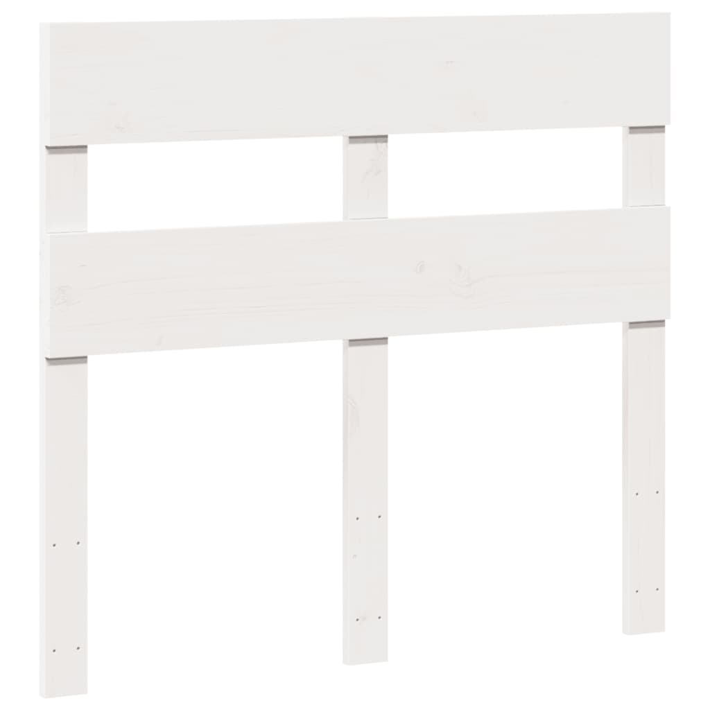 Bedframe zonder matras massief grenenhout wit 90x190 cm is nu te koop bij PeponiXL, paradijselijk wonen!