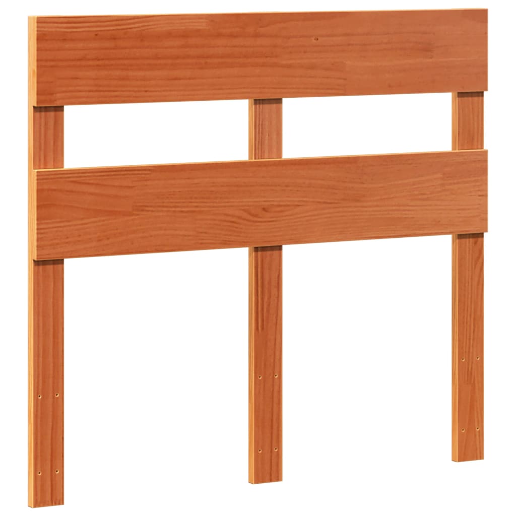 Bedframe zonder matras massief grenenhout wasbruin 90x190 cm is nu te koop bij PeponiXL, paradijselijk wonen!