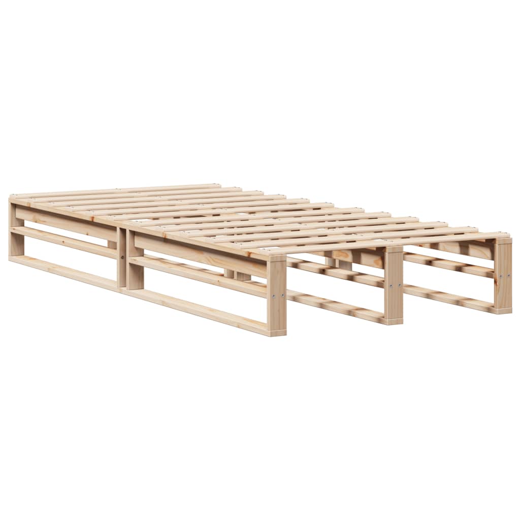 Bedframe zonder matras massief grenenhout 90x200 cm is nu te koop bij PeponiXL, paradijselijk wonen!
