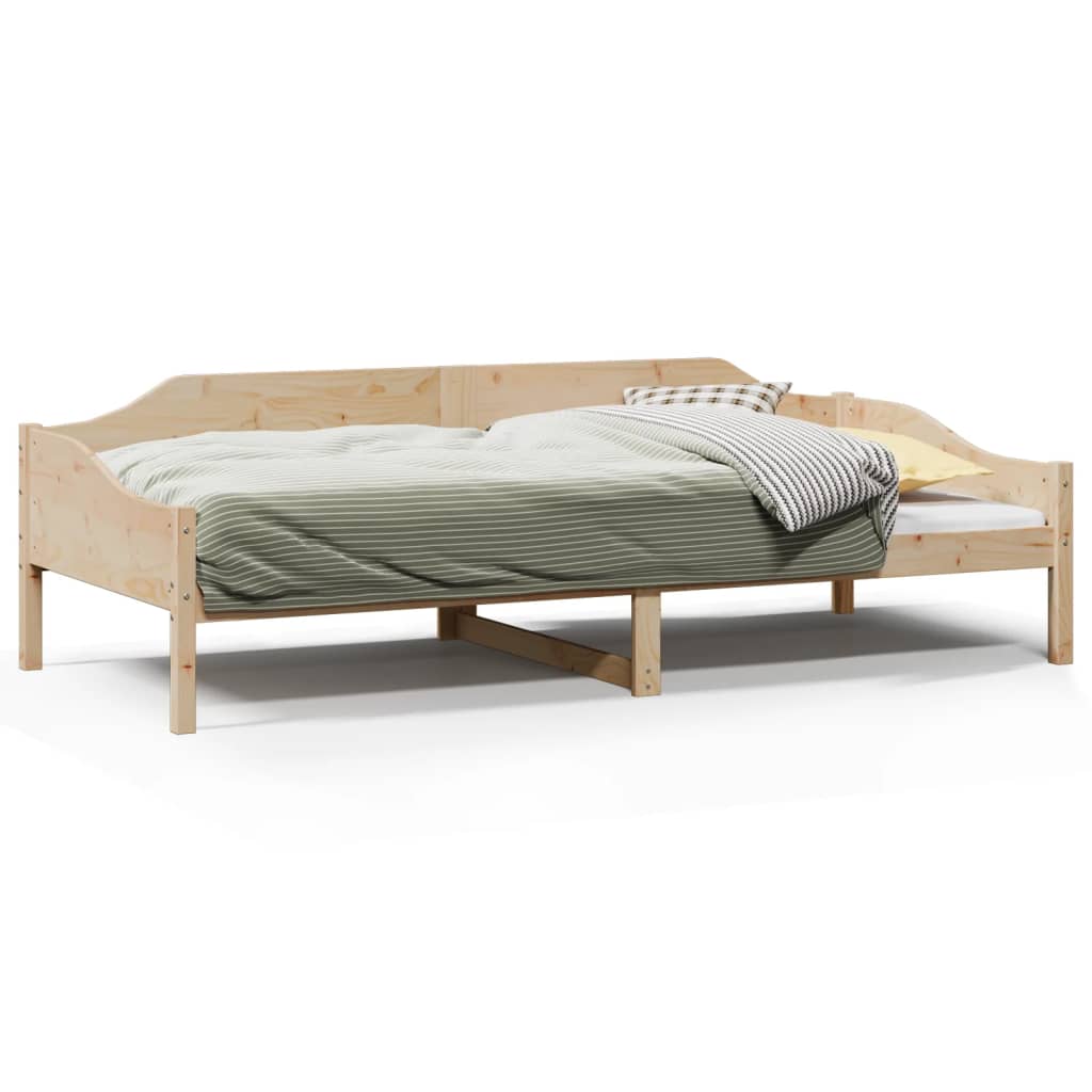 Bedframe zonder matras massief grenenhout 90x200 cm is nu te koop bij PeponiXL, paradijselijk wonen!