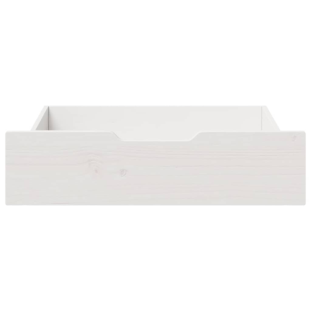 Bedlades 2 st 65x55x17 cm massief grenenhout wit is nu te koop bij PeponiXL, paradijselijk wonen!