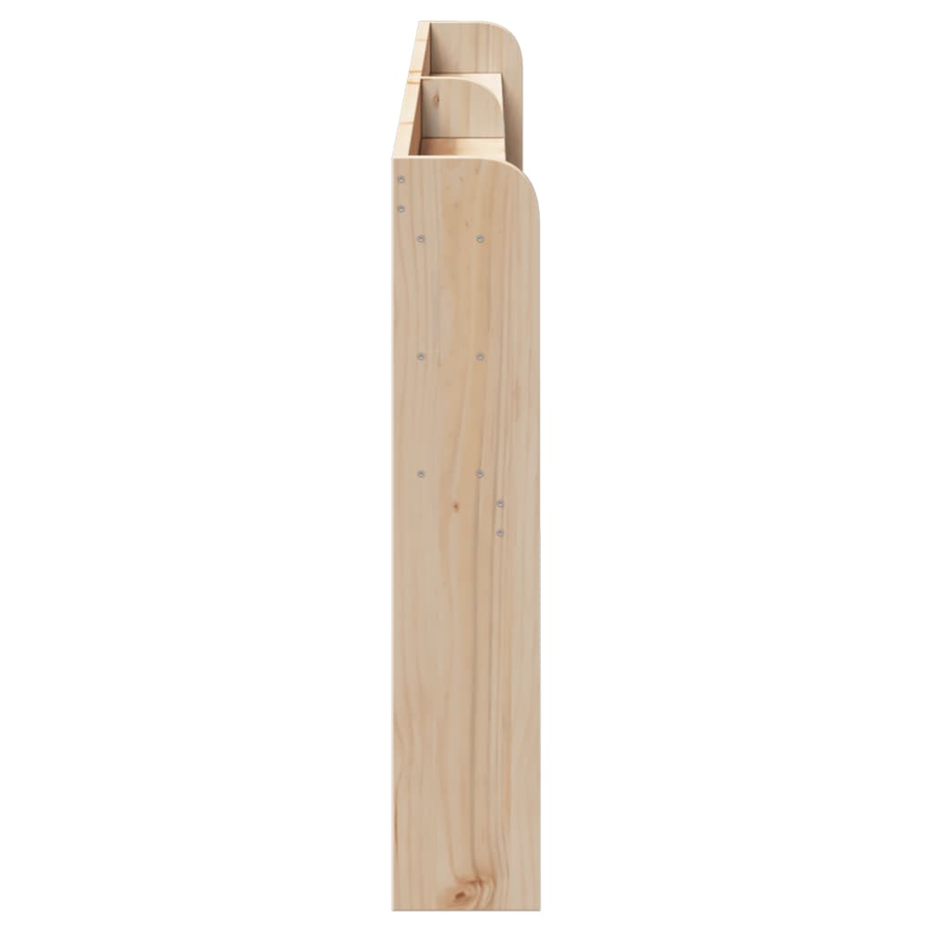 Hoofdbord met schappen 200 cm massief grenenhout is nu te koop bij PeponiXL, paradijselijk wonen!