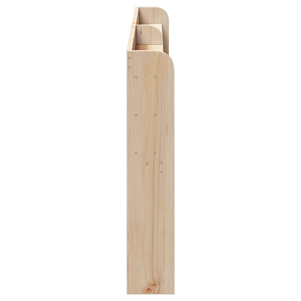 Hoofdbord met schappen 180 cm massief grenenhout is nu te koop bij PeponiXL, paradijselijk wonen!