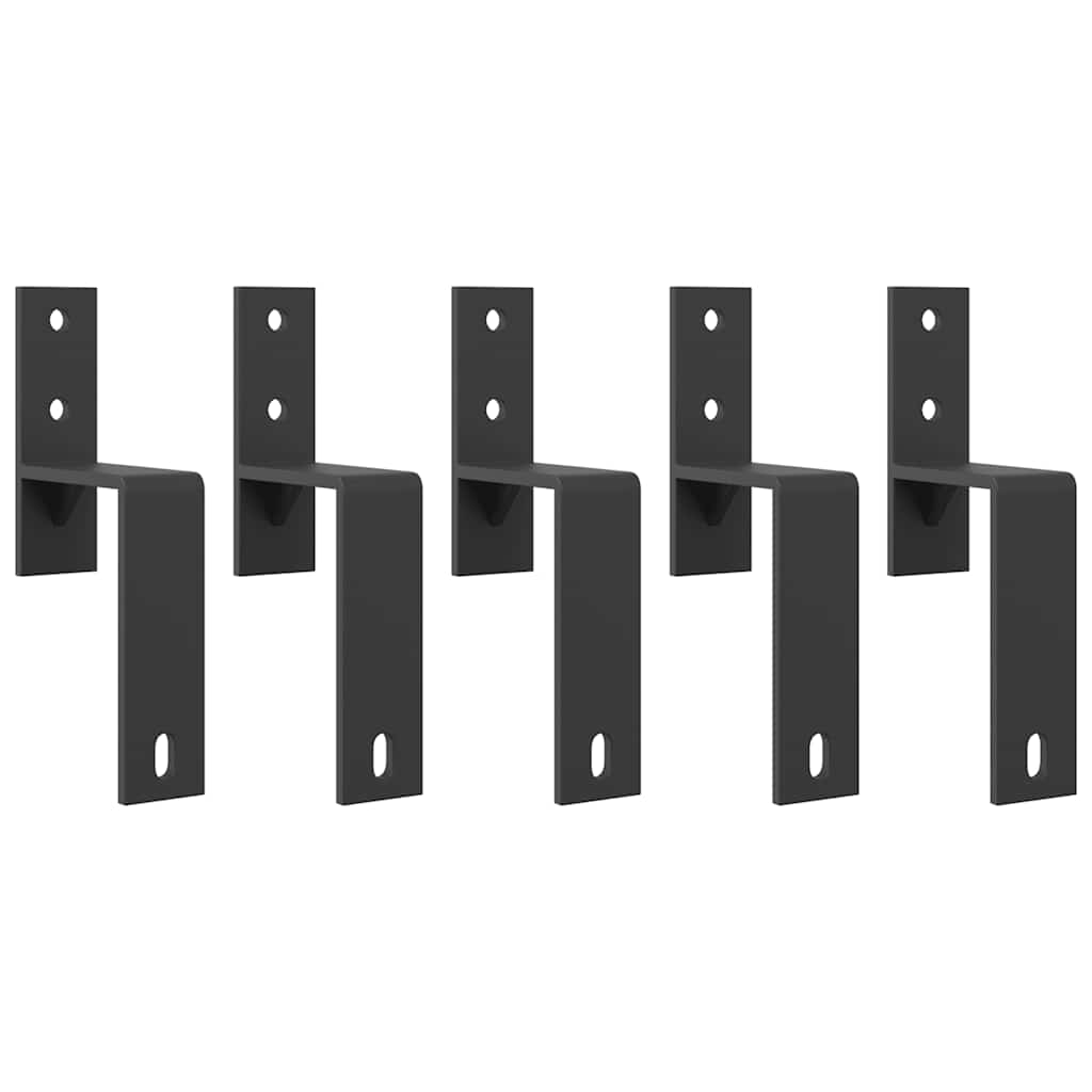 Doos met onderdelen voor schuifdeur 152,5 cm staal zwart is nu te koop bij PeponiXL, paradijselijk wonen!