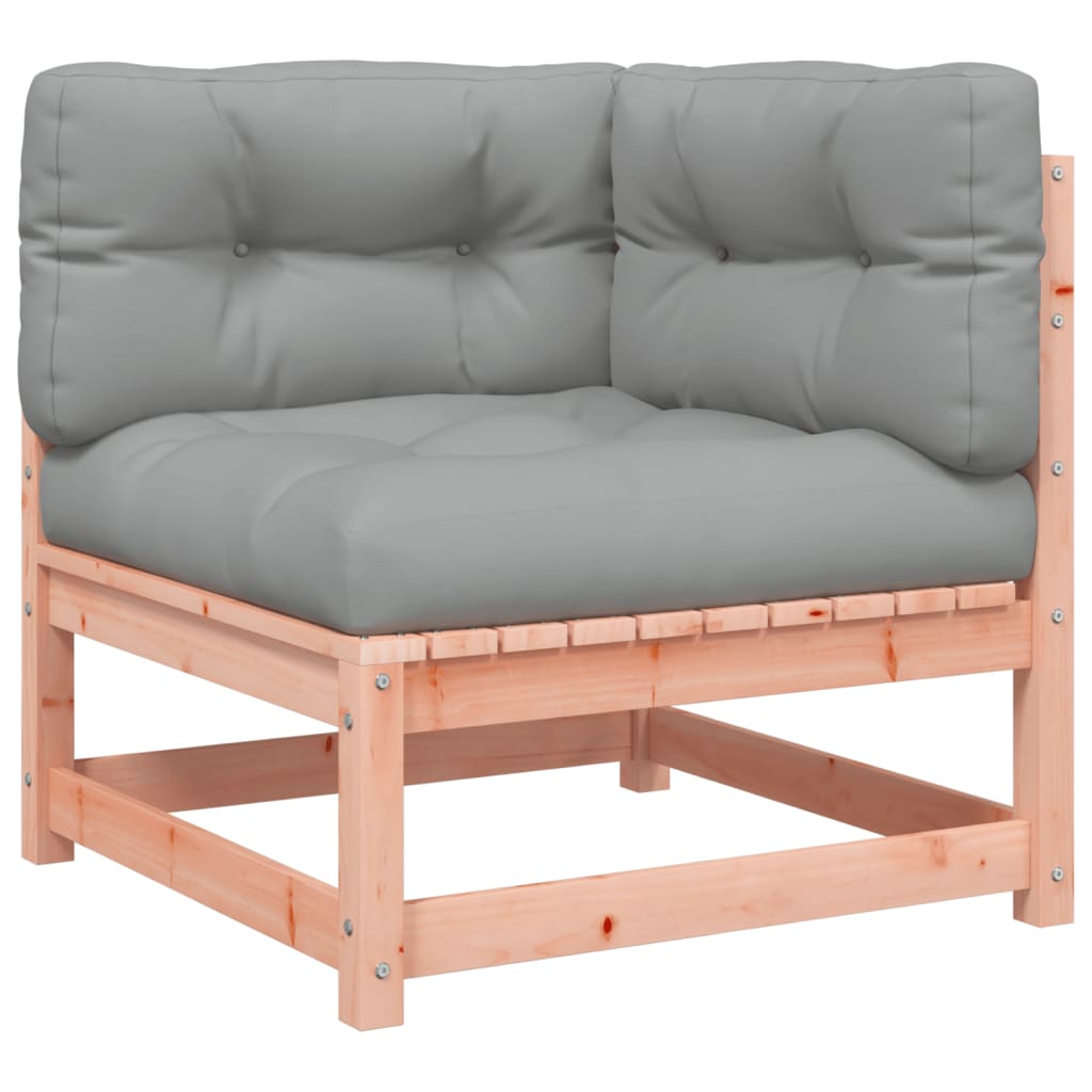 3-delige Loungeset met kussens massief douglas vurenhout is nu te koop bij PeponiXL, paradijselijk wonen!