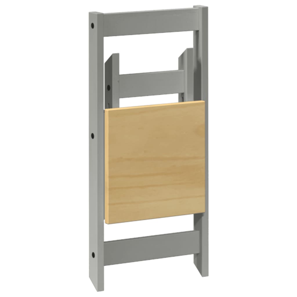 5-delige Eethoek Corona inklapbaar grenenhout grijs is nu te koop bij PeponiXL, paradijselijk wonen!