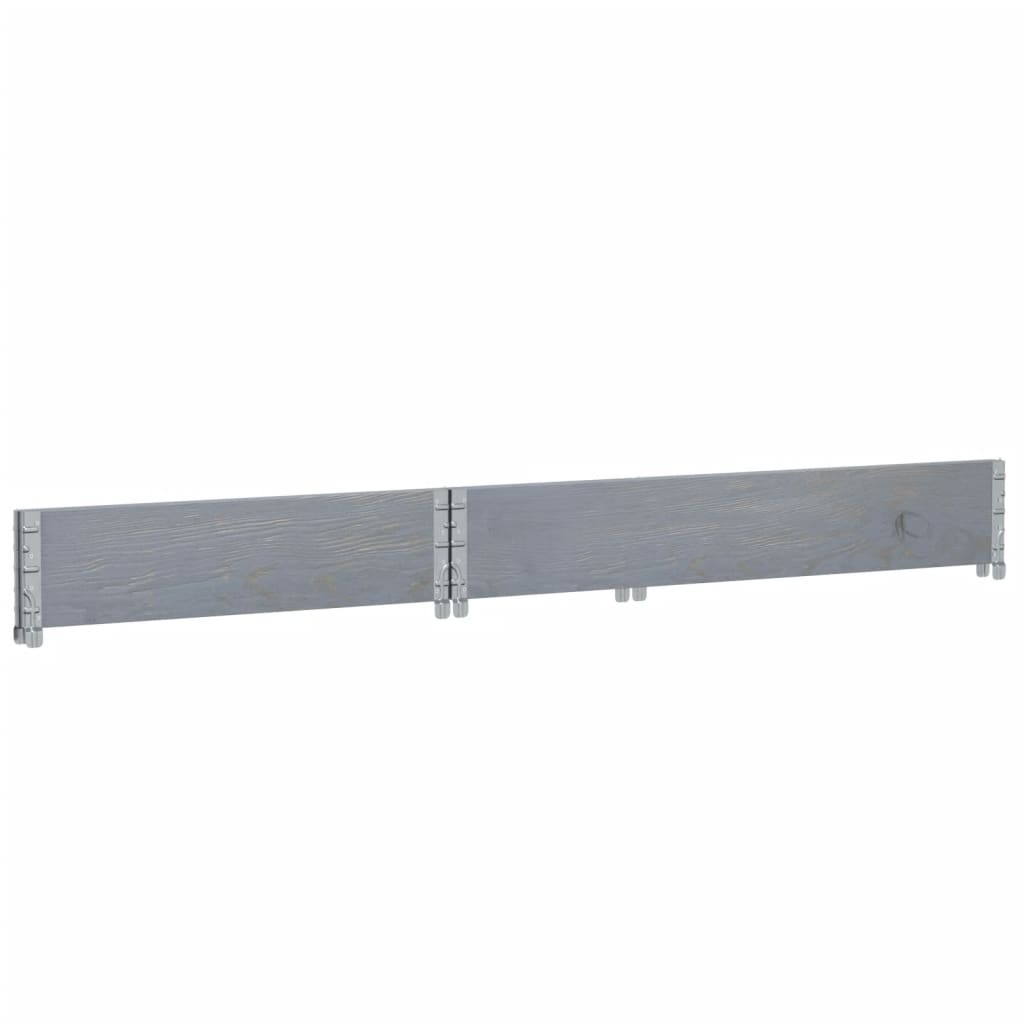 Palletopzetrand 120x80 cm massief grenenhout grijs is nu te koop bij PeponiXL, paradijselijk wonen!