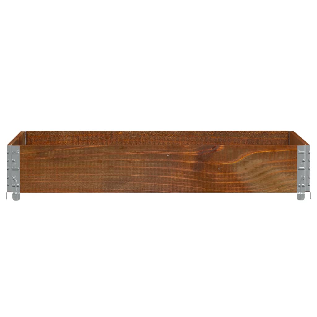 Palletopzetrand 120x80 cm massief grenenhout bruin is nu te koop bij PeponiXL, paradijselijk wonen!